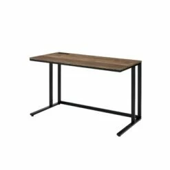 Tyrese Built-In USB Port Writing Desk - Acme Furniture Walnut/black -Outlet Desks Store unnamed file 12297