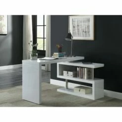 Buck II L Writing Desk White Finish - Acme Furniture -Outlet Desks Store unnamed file 12302