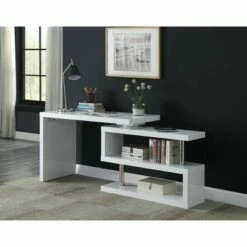 Buck II L Writing Desk White Finish - Acme Furniture -Outlet Desks Store unnamed file 12303