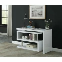 Buck II L Writing Desk White Finish - Acme Furniture -Outlet Desks Store unnamed file 12304