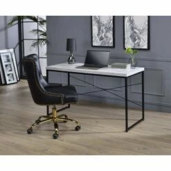 Jurgen Desk - Acme Furniture Faux Concrete -Outlet Desks Store unnamed file 12324