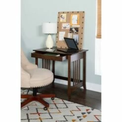 Emerson Laptop Desk Brown - Linon -Outlet Desks Store unnamed file 12398