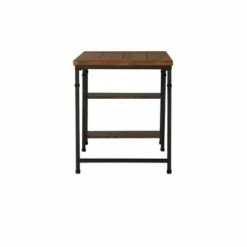Austin 2 Shelf Desk Brown - Linon -Outlet Desks Store unnamed file 12444