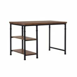 Austin 2 Shelf Desk Brown - Linon -Outlet Desks Store unnamed file 12445