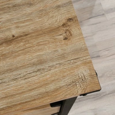 Steel River Desk Distressed Brown - Sauder 11 Steel River Desk Distressed Brown - Sauder - Image 9