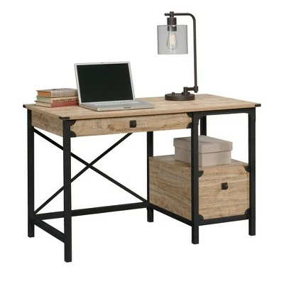 Steel River Desk Distressed Brown - Sauder 15 Steel River Desk Distressed Brown - Sauder - Image 13