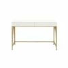 Light Mane Desk White High Gloss/Gold - Acme Furniture 2 Light Mane Desk White High Gloss/Gold - Acme Furniture -Outlet Desks Store unnamed file 12474