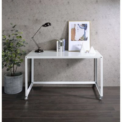 Arcano Writing Desk White - Acme Furniture 3 Arcano Writing Desk White - Acme Furniture