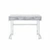 Tigress Writing Desk White/Chrome - Acme Furniture -Outlet Desks Store unnamed file 12512