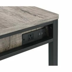 Disho Built-In USB Port Writing Desk Light Weathered Oak/Black - Acme Furniture 16 Disho Built-In USB Port Writing Desk Light Weathered Oak/Black - Acme Furniture -Outlet Desks Store unnamed file 12528
