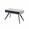 Magna Desk Faux Concrete/Black - Acme Furniture