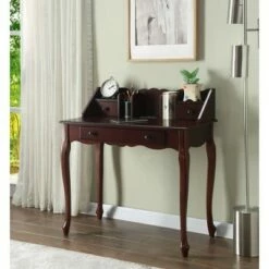 Maral Built-In USB Port Writing Desk Espresso - Acme Furniture -Outlet Desks Store unnamed file 12555