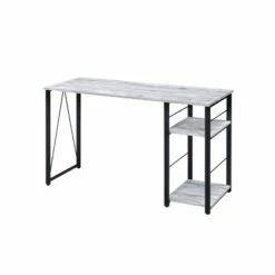Vadna Writing Desk - Acme Furniture Weathered White/black -Outlet Desks Store unnamed file 12592