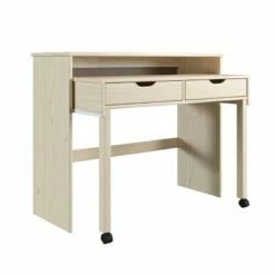 Brookville Extendable Console Desk - Linon White -Outlet Desks Store unnamed file 12621