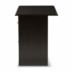 Belora Modern and Contemporary Finished Desk Dark Brown - Baxton Studio -Outlet Desks Store unnamed file 12635