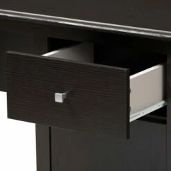 Belora Modern and Contemporary Finished Desk Dark Brown - Baxton Studio -Outlet Desks Store unnamed file 12637