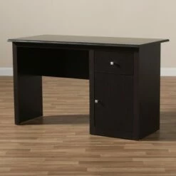 Belora Modern and Contemporary Finished Desk Dark Brown - Baxton Studio -Outlet Desks Store unnamed file 12639