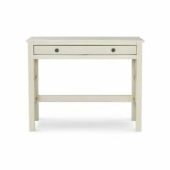 Whitley Antique Desk White - Linon