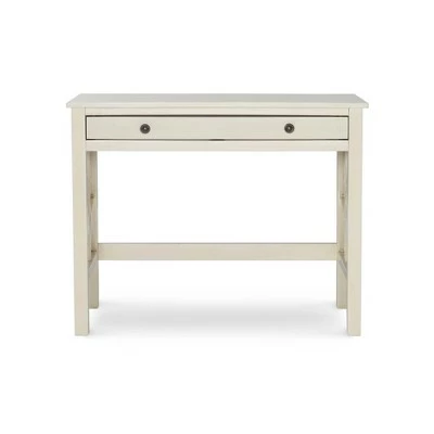 Whitley Antique Desk White - Linon 3 Whitley Antique Desk White - Linon