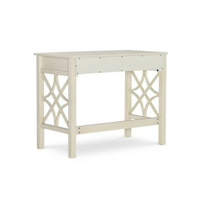 Whitley Antique Desk White - Linon 4 Whitley Antique Desk White - Linon - Image 2