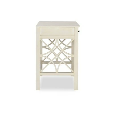 Whitley Antique Desk White - Linon 5 Whitley Antique Desk White - Linon - Image 3