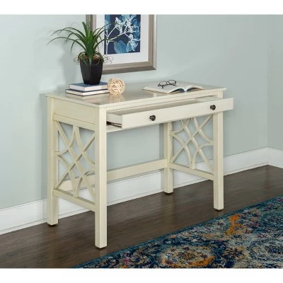 Whitley Antique Desk White - Linon 10 Whitley Antique Desk White - Linon - Image 8