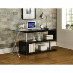 Buck Desk with Swivel - Acme Furniture White High Gloss/clear Glass 17 Buck Desk with Swivel - Acme Furniture White High Gloss/clear Glass -Outlet Desks Store unnamed file 12748