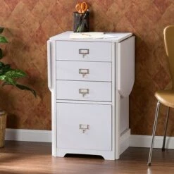 Meiyi Furniture SEI Furniture Fold Out Organizer Convertible Desktop Craft Hobby Desk Writing Table w/ 2 Collapsible Side Panels for Home Office or Craft Room, White 9 Meiyi Furniture SEI Furniture Fold Out Organizer Convertible Desktop Craft Hobby Desk Writing Table w/ 2 Collapsible Side Panels for Home Office or Craft Room, White -Outlet Desks Store unnamed file 1275