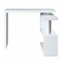 Buck II Writing Desk with USB White Finish - Acme Furniture