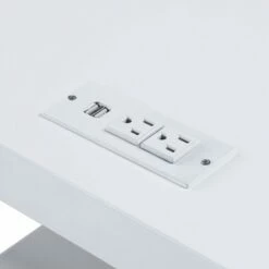 Buck II Writing Desk with USB White Finish - Acme Furniture -Outlet Desks Store unnamed file 12788