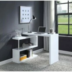 Buck II Writing Desk with USB White Finish - Acme Furniture -Outlet Desks Store unnamed file 12789