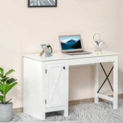 HomCom Home Office Writing Desk with Lower Storage Cabinet 19 HomCom Home Office Writing Desk with Lower Storage Cabinet -Outlet Desks Store unnamed file 12885