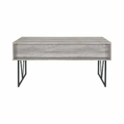 Coaster Home Furniture Analiese Industrial 4 Drawer Home Office Writing Desk, Grey Driftwood Finish -Outlet Desks Store unnamed file 12900