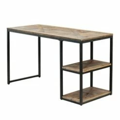 Garris Reclaimed Wood Writing Desk Black - Aiden Lane -Outlet Desks Store unnamed file 12908