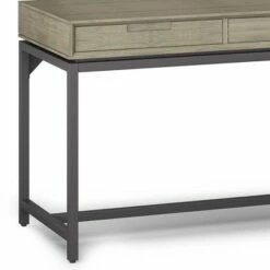 72" Devlin Mid-Century Modern Solid Wood Writing Desk with Drawers - WyndenHall Walnut Brown -Outlet Desks Store unnamed file 12927