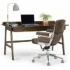 60" Lisa Desk Natural Aged Brown - WyndenHall -Outlet Desks Store unnamed file 13012