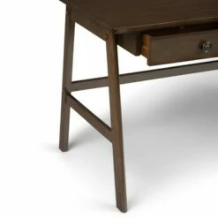 60" Lisa Desk Natural Aged Brown - WyndenHall -Outlet Desks Store unnamed file 13018