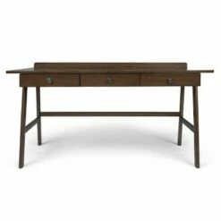 60" Lisa Desk Natural Aged Brown - WyndenHall -Outlet Desks Store unnamed file 13019