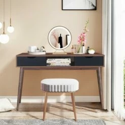 Costway Computer Desk PC Laptop Writing Table Study Workstation Home W/ Drawers & Shelf -Outlet Desks Store unnamed file 1302