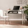 Warakin Mirrored Writing Desk Silver - Aiden Lane -Outlet Desks Store unnamed file 13054