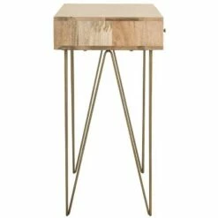 Marigold Desk - Natural - Safavieh -Outlet Desks Store unnamed file 13096