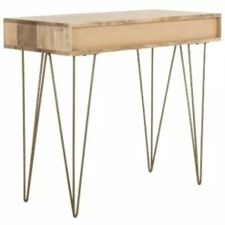 Marigold Desk - Natural - Safavieh -Outlet Desks Store unnamed file 13097