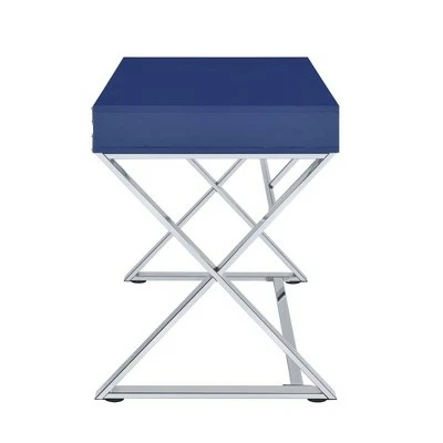 Estelle Desk - Picket House Furnishings Glossy Blue 4 Estelle Desk - Picket House Furnishings Glossy Blue - Image 2