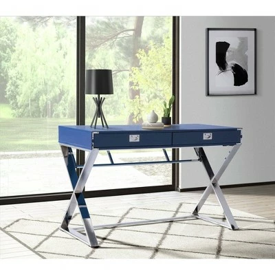Estelle Desk - Picket House Furnishings Glossy Blue 5 Estelle Desk - Picket House Furnishings Glossy Blue - Image 3