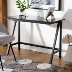 Redding Desk - Safavieh White Wash