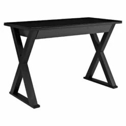 Glass Top Writing Desk with Drawer - Saracina Home White -Outlet Desks Store unnamed file 13247