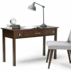 Franklin Writing Office Desk - WyndenHall Tobacco Brown