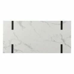 Wennan Modern Faux Marble Desk Black/White - Aiden Lane -Outlet Desks Store unnamed file 13293