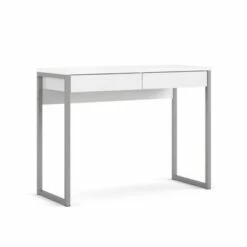 Aurora 2 Drawer Computer Desk in White-Tvilum -Outlet Desks Store unnamed file 13331