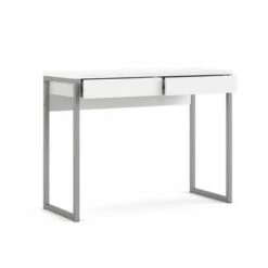 Aurora 2 Drawer Computer Desk in White-Tvilum -Outlet Desks Store unnamed file 13332